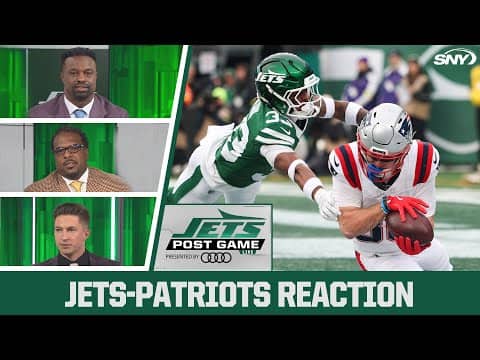Bart Scott, Willie Colon, Connor Rogers react to Jets' 'red flag' loss to Patriots