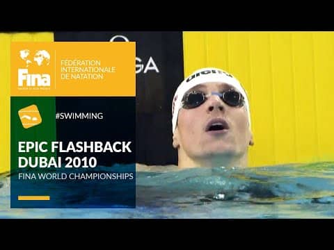 Paul Biedermann Epic Gold Moment | Dubai 2010 | FINA World Championships