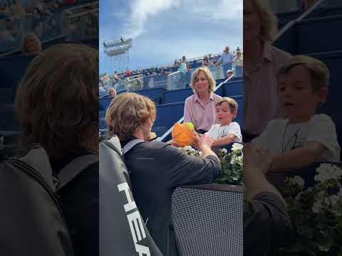 Rublev 🤝 his first Barcelona Open final 🔥