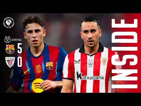 INSIDE I FC Barcelona 5-0 Athletic Club I 1/2 Supercopa 2025/26