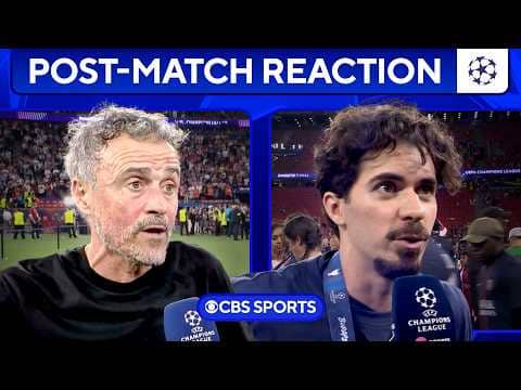 "We are Champions" Enrique on PSG winning second straight Champions League Final
