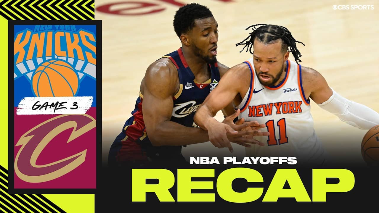 Knicks dominate Cavaliers, take commanding 3-0 series lead | 2026 NBA Playoffs