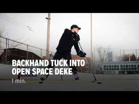 Backhand Tuck Into Open Space Deke