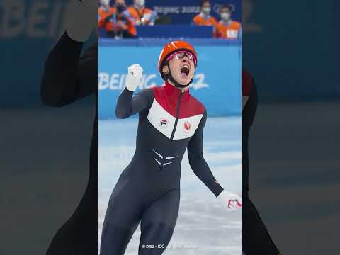 #GoldenMoments are made when friends and family come together to cheer on Suzanne Schulting. 🙌