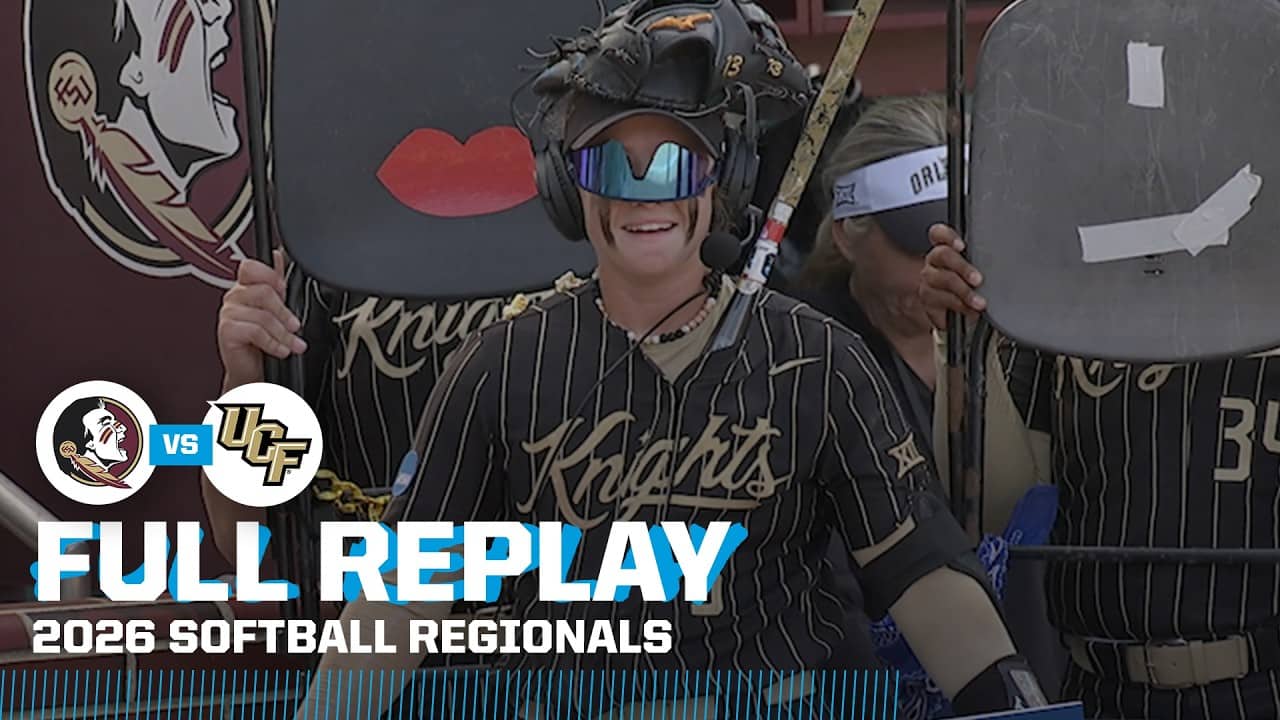 UCF ADVANCES: UCF vs. Florida State 2026 NCAA softball regionals | FULL REPLAY