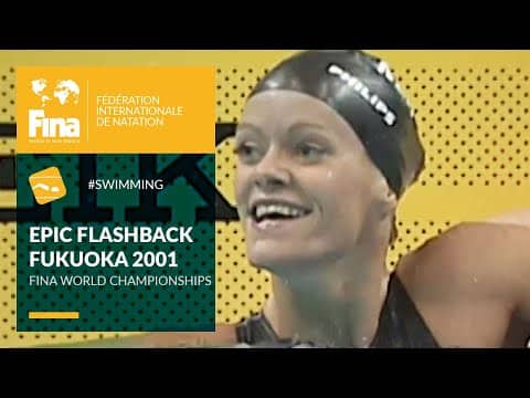 Inge de Bruijn's First Gold at Fukuoka 2001 | FINA World Championships