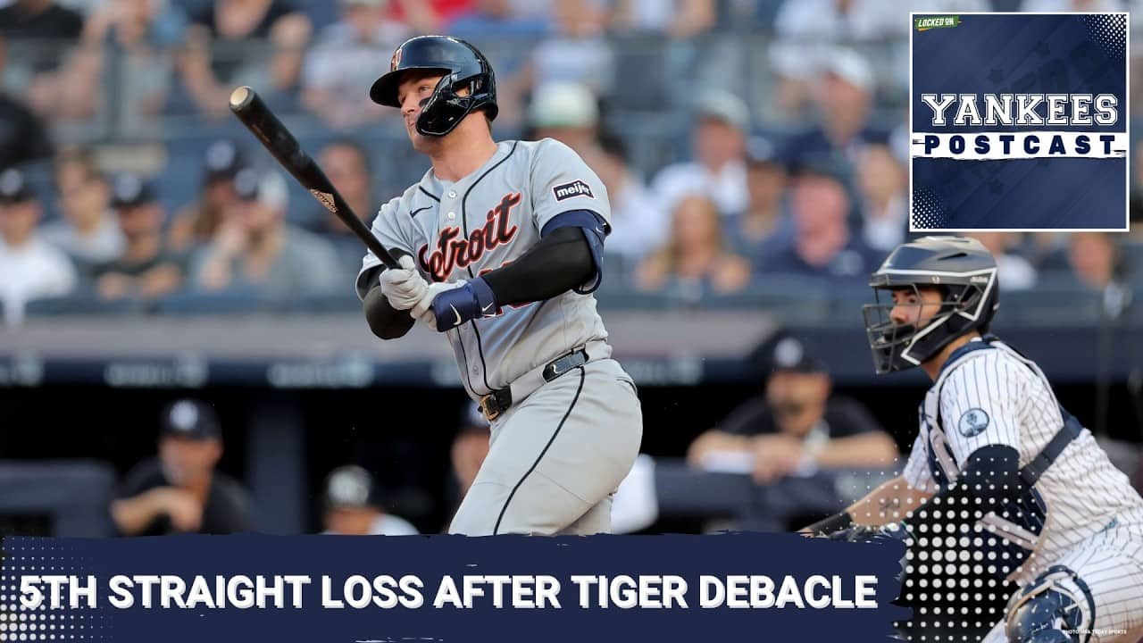 YANKEES POSTCAST: SKID Hits 5 as Tigers Smoke Bombers