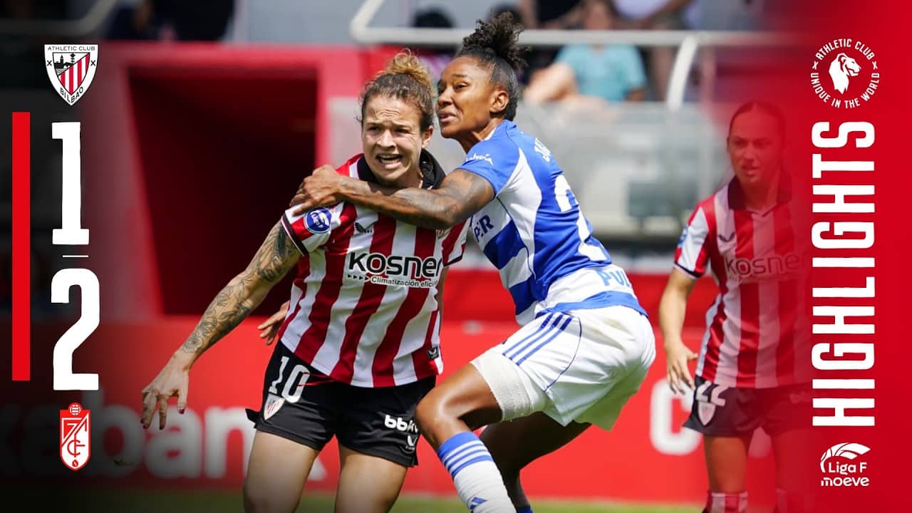 RESUMEN I Athletic Club 1-2 Granada CF | Liga F 2025-26 MD26