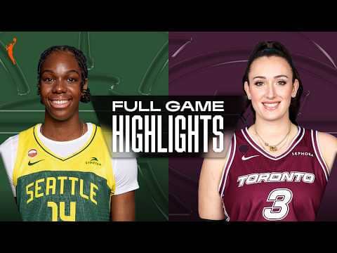 Seattle Storm vs. Toronto Tempo | FULL GAME HIGHLIGHTS | May 13, 2026