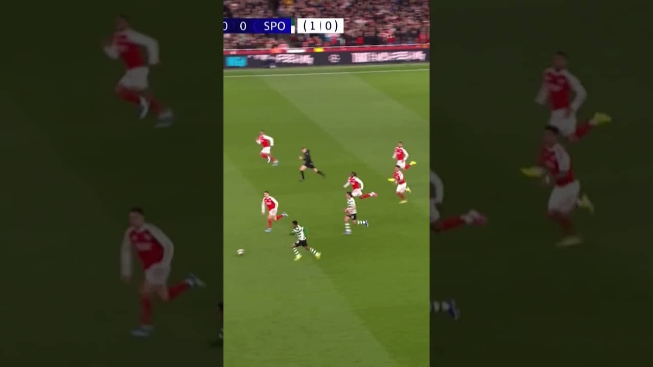 GABRIEL MARTINELLI HAS SERIOUS SPEED!