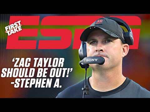 Stephen A. calls for Bengals HC Zac Taylor to BE FIRED 🗣️ 'Your priorities ARE CLEAR!' | First Take