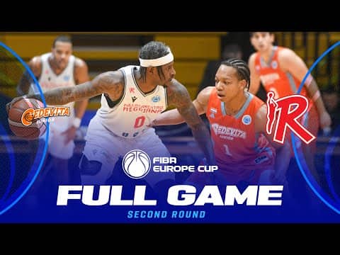 Cedevita Junior v Pallacanestro Reggiana | Full Basketball Game | FIBA Europe Cup 2025-26