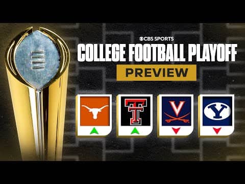 College Football Playoff Rankings PREVIEW: Is the ACC a 1-Bid Conference? Texas back in? 🤔