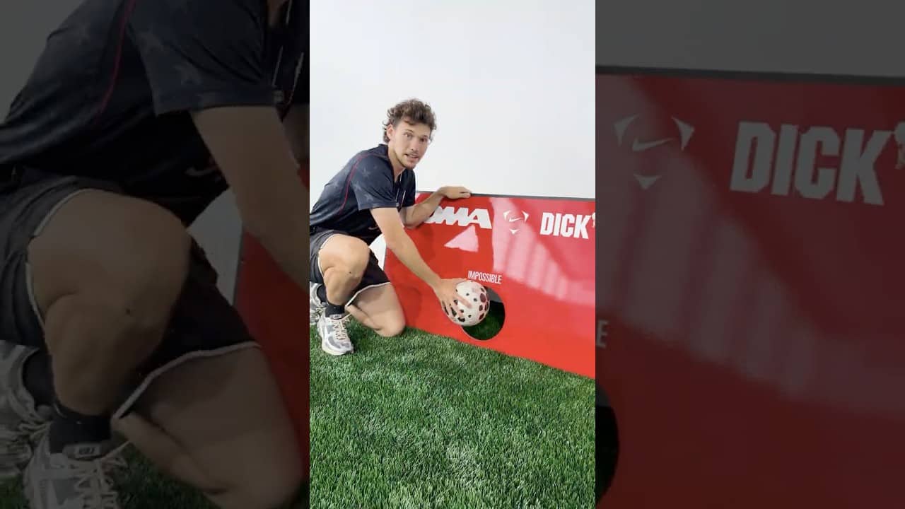 Impossible Football Shot!