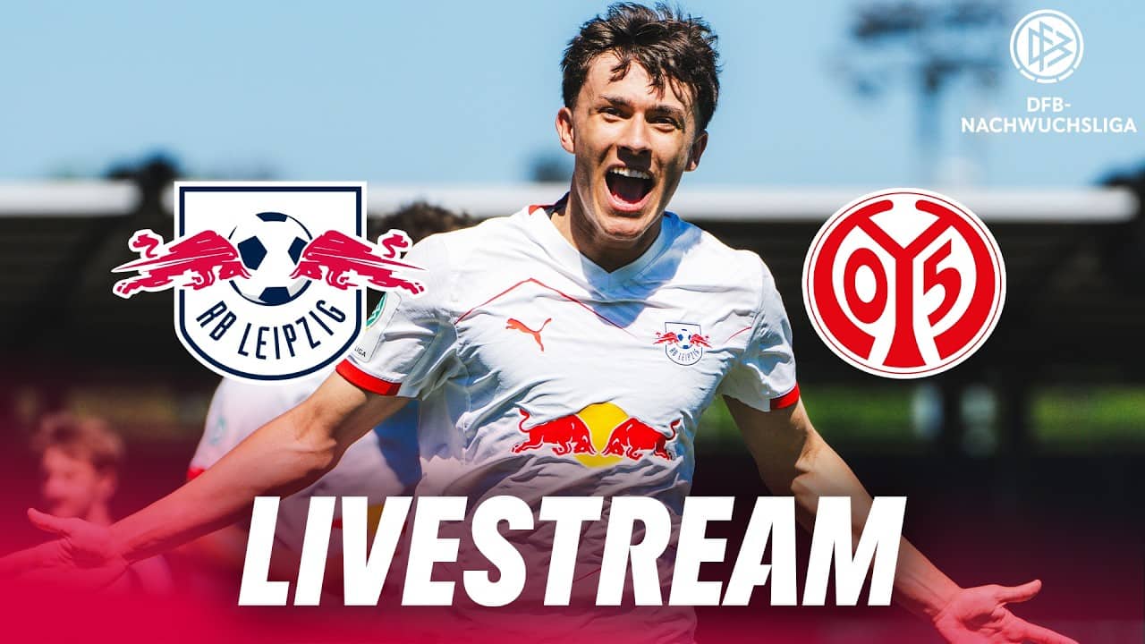 LIVE 🔴 RB Leipzig - 1. FSV Mainz 05 | U19-Viertelfinale um die Deutsche Meisterschaft