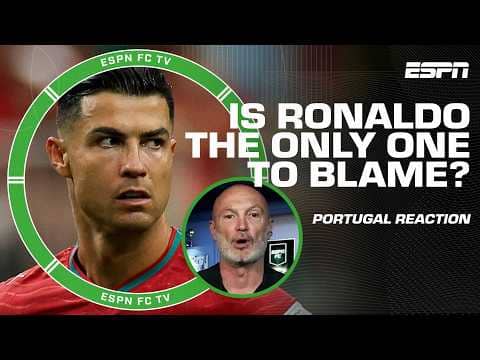 DEFENDING Cristiano Ronaldo after Portugal's draw 👀 Frank Leboeuf makes the case | ESPN FC