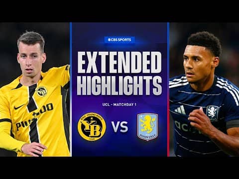 Young Boys vs. Aston Villa: Extended Highlights | UCL League Phase MD 1 | CBS Sports Golazo