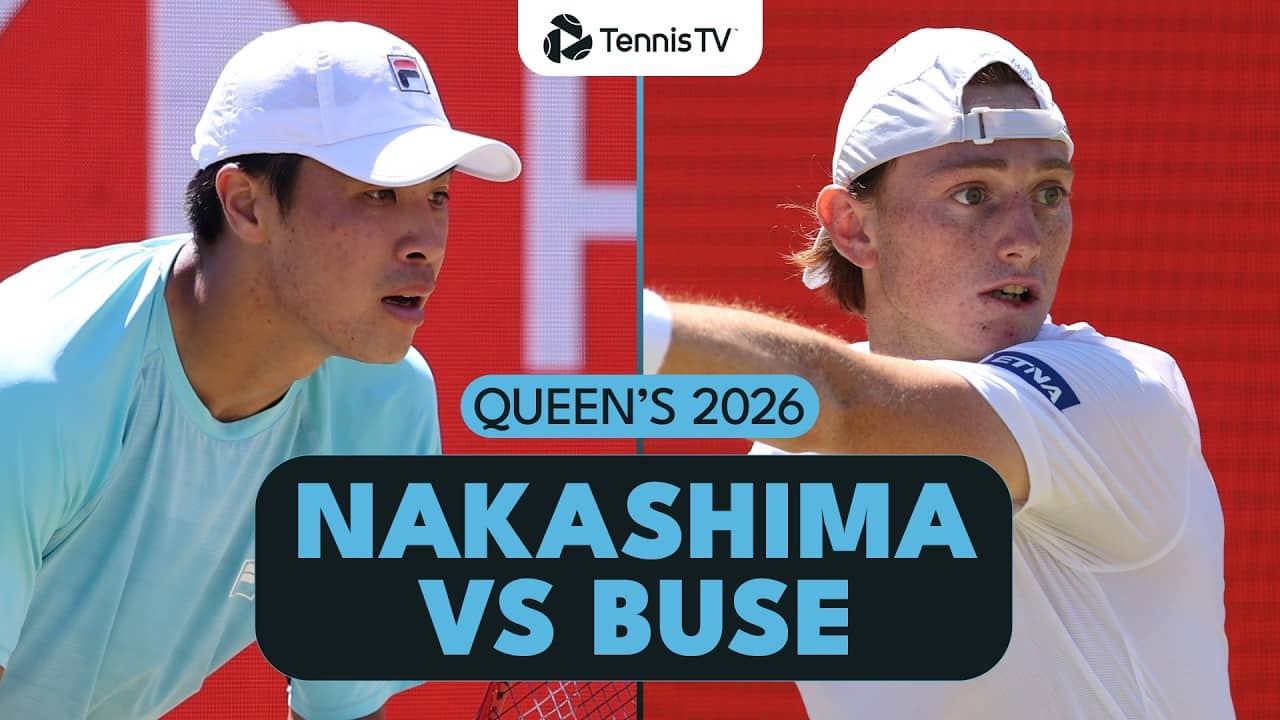 Brandon Nakashima vs Ignacio Buse For Quarter-Final Spot | Queen's 2026 Highlights