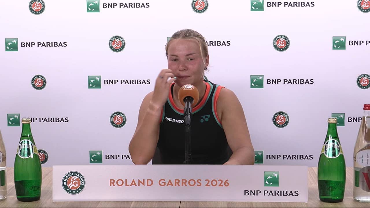 Roland-Garros 2026 - Диана Шнайдер о вопросах про «Газпром»: «Я здесь, чтобы говорить о теннисе»