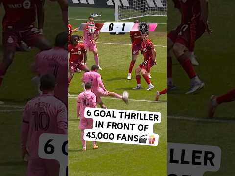 ⁠6 goals from@TorontoFC vs. @intermiamicf!? Grab the popcorn🎬🍿