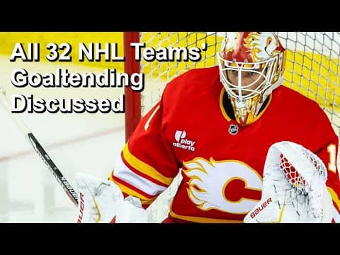 Which Teams Are Getting Great Goaltending This Season?