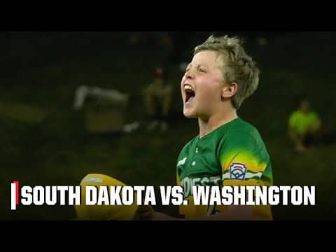 MAXEN SNOOZY DOES IT AGAIN 😱 South Dakota vs. Washington | Little League World Series Highlights