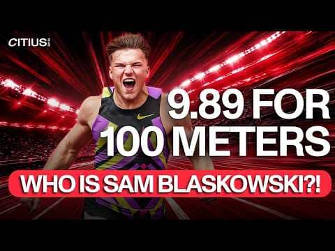 Meet Sam Blaskowski: The D3 Kid Who Just Ran 9.89 For 100m