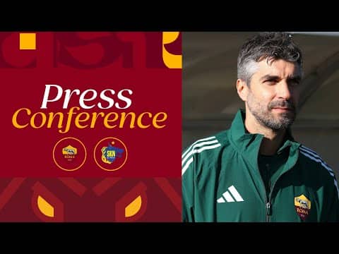 🟨 LIVE 🟥 LA CONFERENZA STAMPA DI ROSSETTINI E BALDI ALLA VIGILIA DI ROMA-ST. POLTEN DI #UWCL