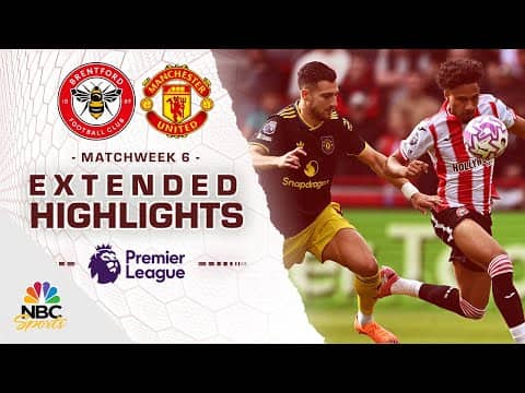 Brentford v. Manchester United | PREMIER LEAGUE HIGHLIGHTS | 9/27/2025 | NBC Sports