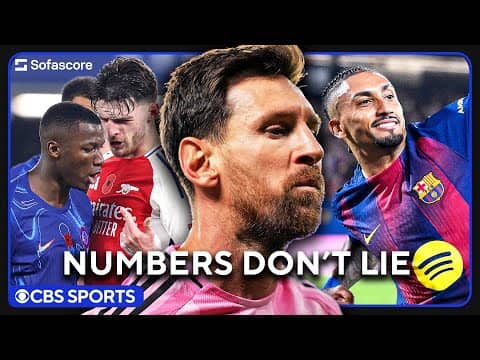 Messi is UNREAL at 38 | Moises Caicedo vs. Declan Rice | Raphinha is CRUCIAL | Numbers Don't Lie