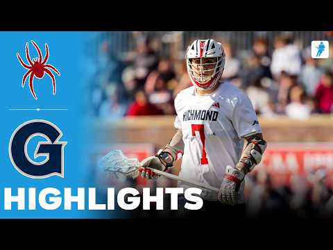 Richmond vs Georgetown | NCAA College Lacrosse | Highlights - March 07, 2026