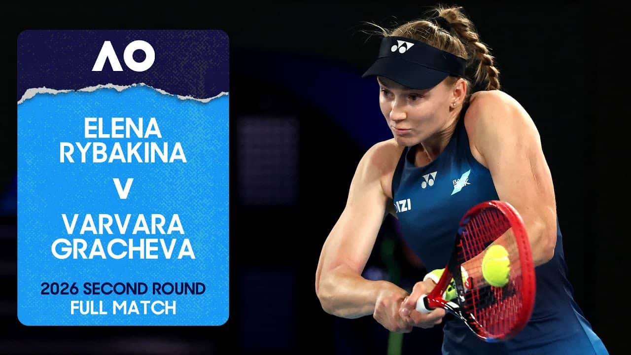 Elena Rybakina v Varvara Gracheva Full Match | Australian Open 2026 Second Round
