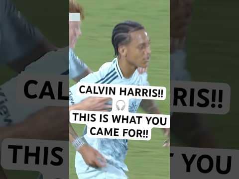 Calvin Harris SCORES FROM DISTANCE 🎯for Colorado Rapids!!