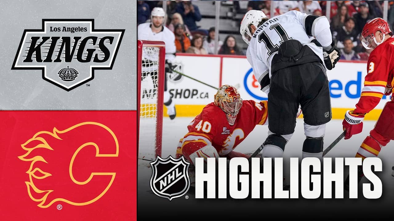 Kings vs. Flames | NHL Highlights | April 16, 2026