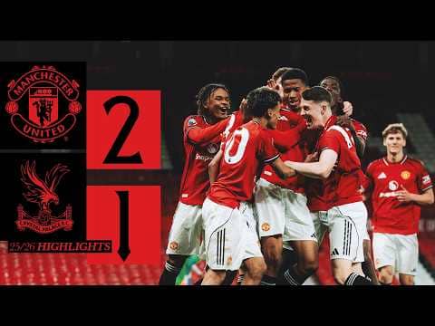 IN THE FINAL! 🏆 | Man Utd v Crystal Palace | FA Youth Cup
