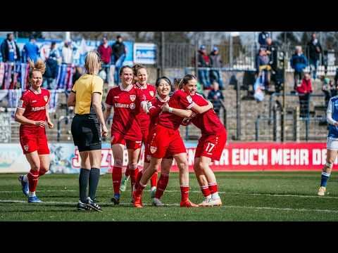 Highlights: Turbine Potsdam – VfB Stuttgart 0:3 | Frühe Tore ebnen den Auswärtssieg