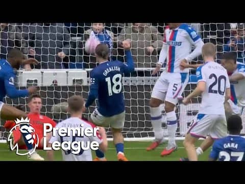 Jack Grealish nets 93RD-MINUTE WINNER for Everton over Crystal Palace | Premier League | NBC Sports
