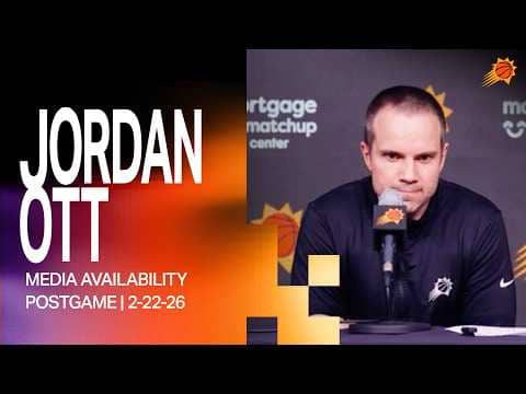 Head Coach Jordan Ott Postgame Media Availability | 2-22-26