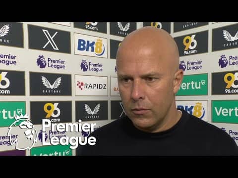 Arne Slot reflects on Liverpool's dramatic win against Burnley | Premier League | NBC Sports
