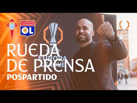 Rueda de prensa de Claudio Giráldez tras el Celta 1-1 OL