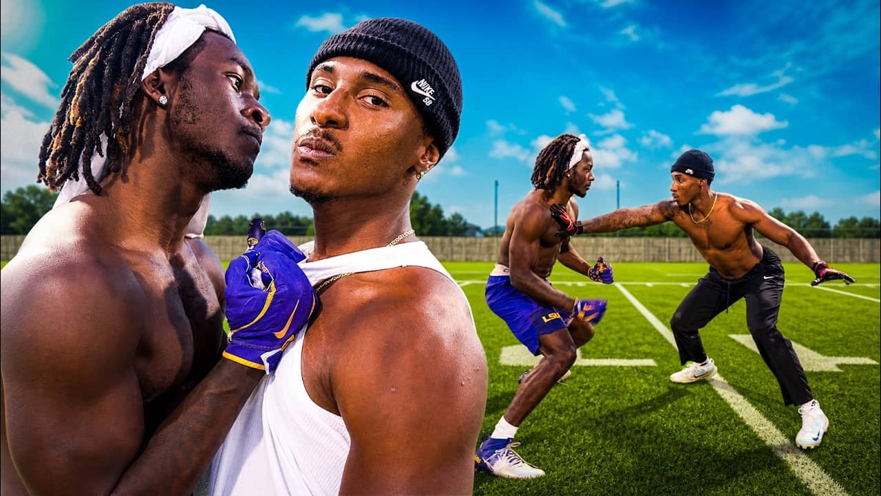 LSU Player DISRESPECTED Me So We Lined It Up! (1on1's for $5000)