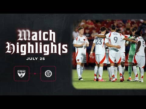 FC Dallas vs NYCFC Highlights | July 25, 2025
