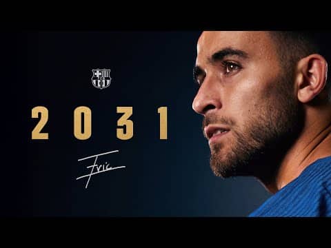 ERIC GARCIA EXTENDS HIS CONTRACT with FC Barcelona until 2031 🔵🔴 📝