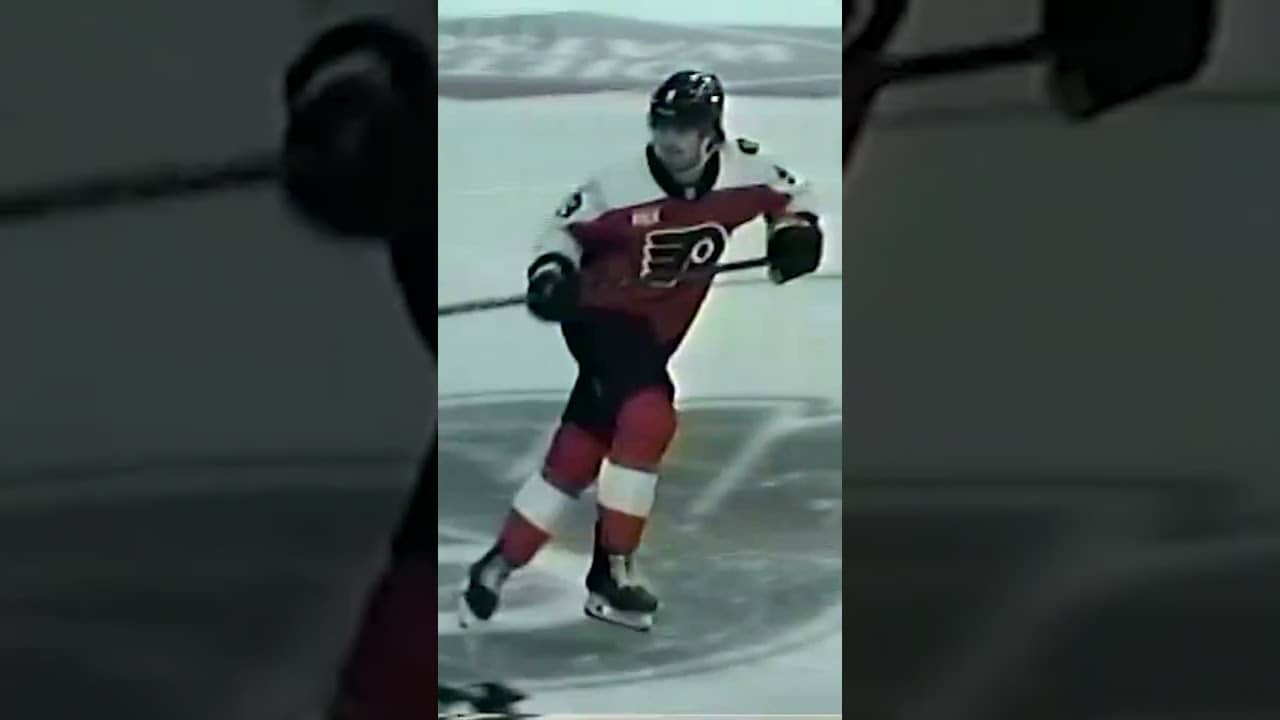 Old school hockey but starring the next generation. #shorts