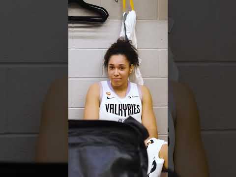 And to quote the room, great win 👍 #goldenstatevalkyries #shorts #wnba
