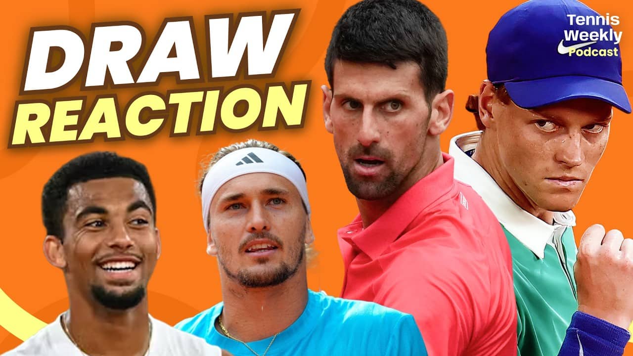 Roland Garros Draw REACTION: Will Sinner WIN career GRAND SLAM or can Djokovic FINALLY win 25?!