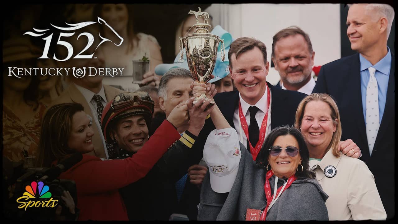The 152nd Kentucky Derby trophy presentation | NBC Sports