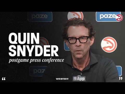 Hawks vs. Suns Postgame Press Conference: Quin Snyder