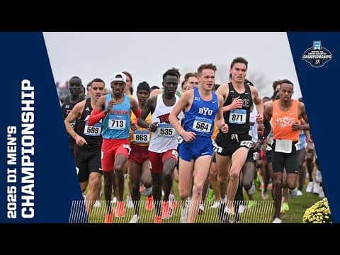 2025 NCAA DI men's cross country championship | FULL RACE