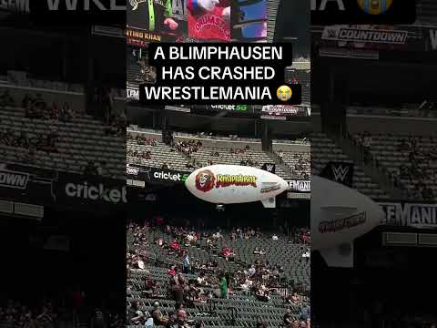 Blimphausen 😂 #WrestleMania